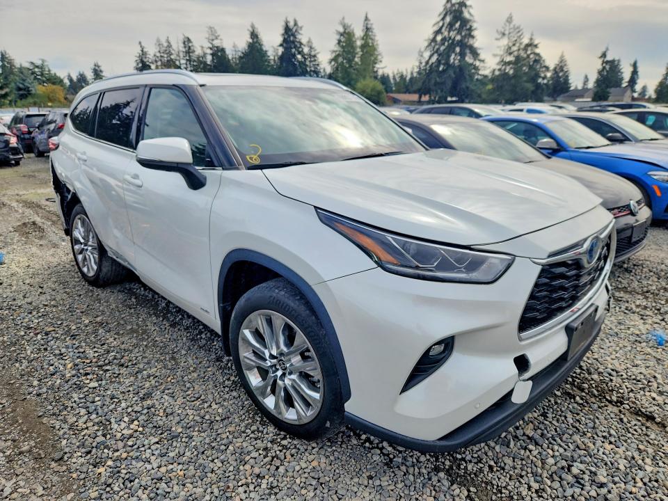 2023 Toyota Highlander Hybrid მანქანა იყიდება აუქციონზე, vin: 5TDXBRCH9PS119896, აუქციონის ნომერი: 66857746