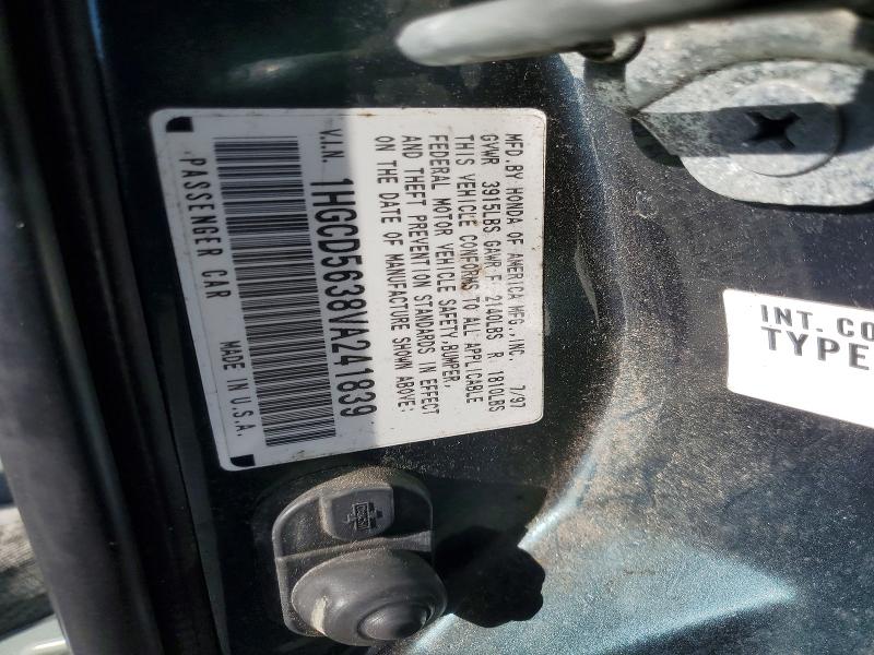 Продажа на аукционе авто 1997 Honda Accord, vin: 1HGCD5638VA241839, номер лота: 67335476