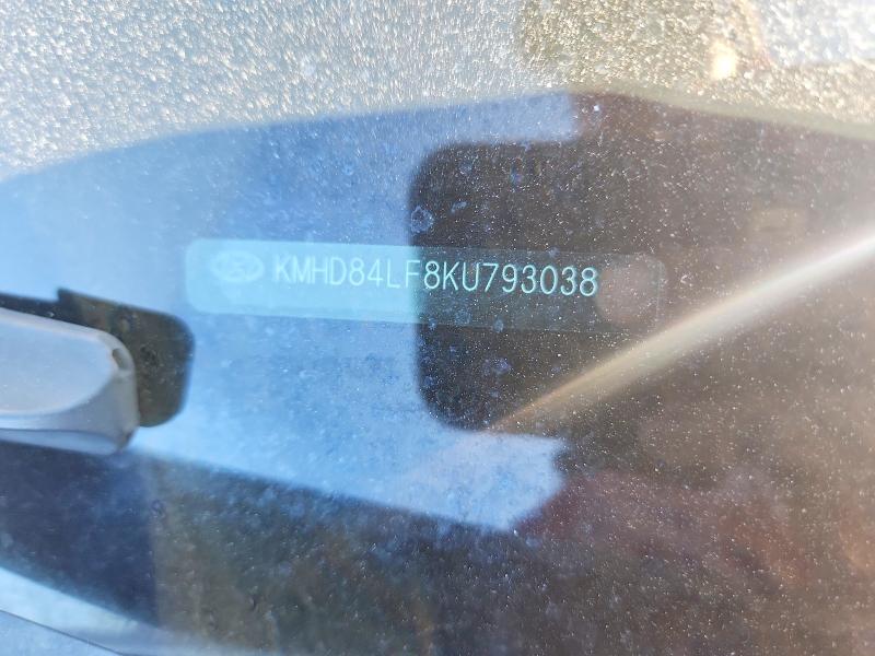 Продажа на аукционе авто 2019 Hyundai Elantra, vin: KMHD84LF8KU793038, номер лота: 69070326