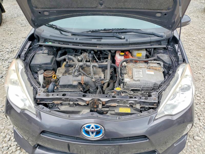 2014 Toyota Prius C მანქანა იყიდება აუქციონზე, vin: JTDKDTB39E1572479, აუქციონის ნომერი: 69703656