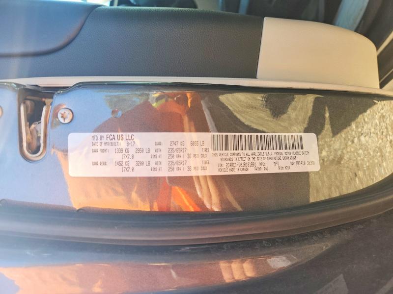 69173466 :رقم المزاد ، 2C4RC1FG0JR101801 vin ، 2018 Chrysler Pacifica مزاد بيع