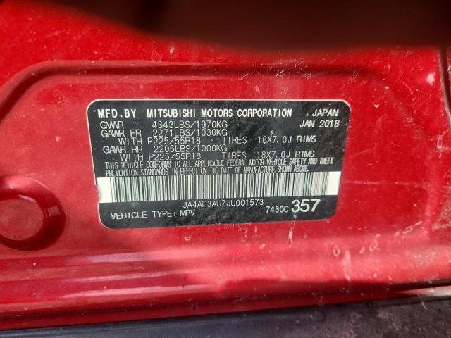 Продаж на аукціоні авто 2018 Mitsubishi Outlander Sport, vin: JA4AP3AU7JU001573, номер лоту: 70557026