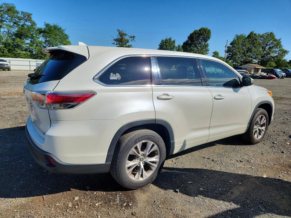 2016 Toyota Highlander მანქანა იყიდება აუქციონზე, vin: 5TDZKRFH6GS158904, აუქციონის ნომერი: 68800526