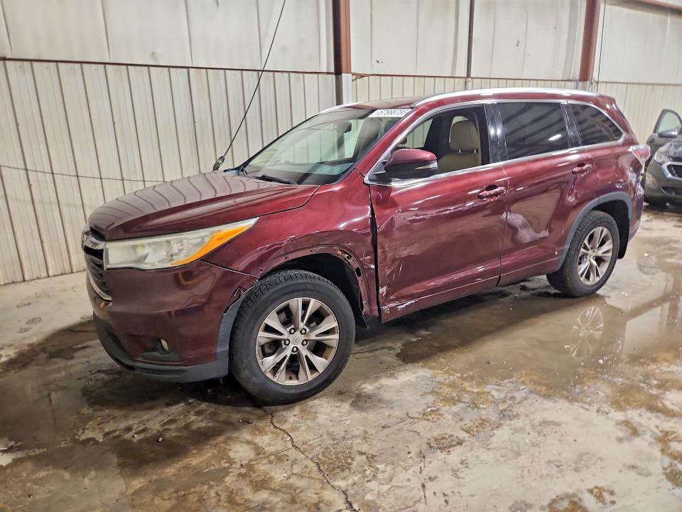 Auction sale of the 2014 Toyota Highlander, vin: 5TDJKRFH5ES043429, lot number: 67668786