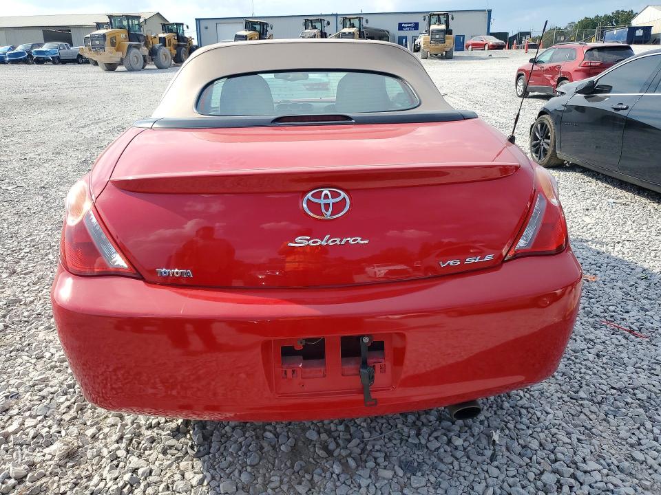 69873496 :رقم المزاد ، 4T1FA38P94U028626 vin ، 2004 Toyota Camry Solara مزاد بيع