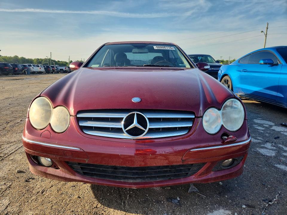 2008 Mercedes-benz Clk მანქანა იყიდება აუქციონზე, vin: WDBTJ56HX8F252981, აუქციონის ნომერი: 68886116