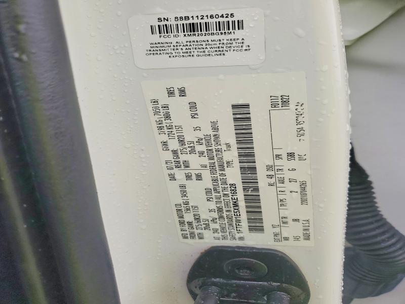 69456616 :رقم المزاد ، 1FTFW1E5XMKE16828 vin ، 2021 Ford F150 مزاد بيع