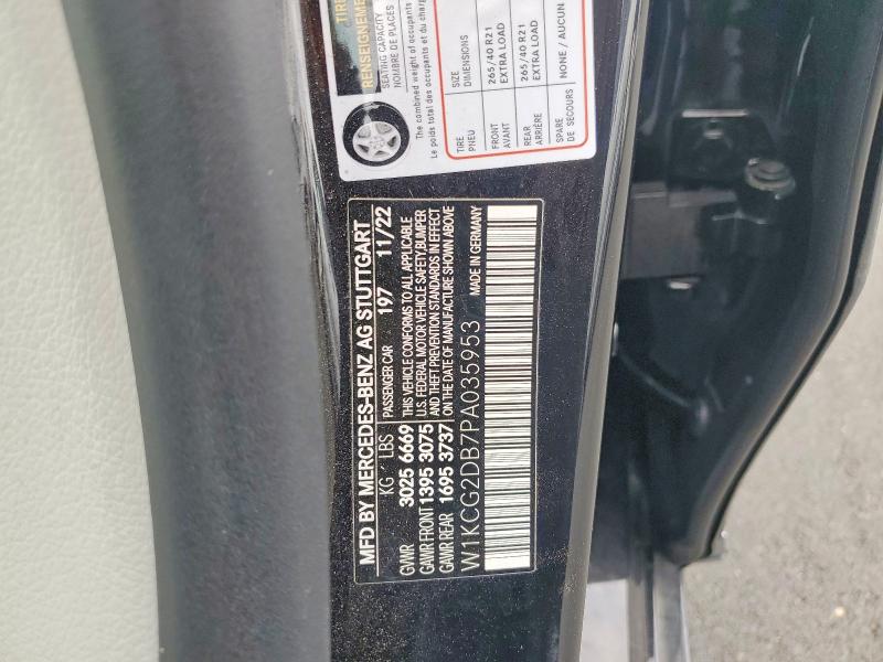 Aukcja sprzedaży 2023 Mercedes-benz Eqs Sedan, vin: W1KCG2DB7PA035953, numer aukcji: 67185456