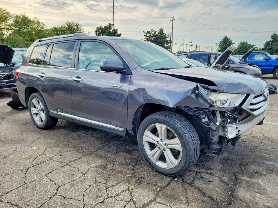 Продаж на аукціоні авто 2012 Toyota Highlander, vin: 5TDDK3EH6CS162325, номер лоту: 68136476