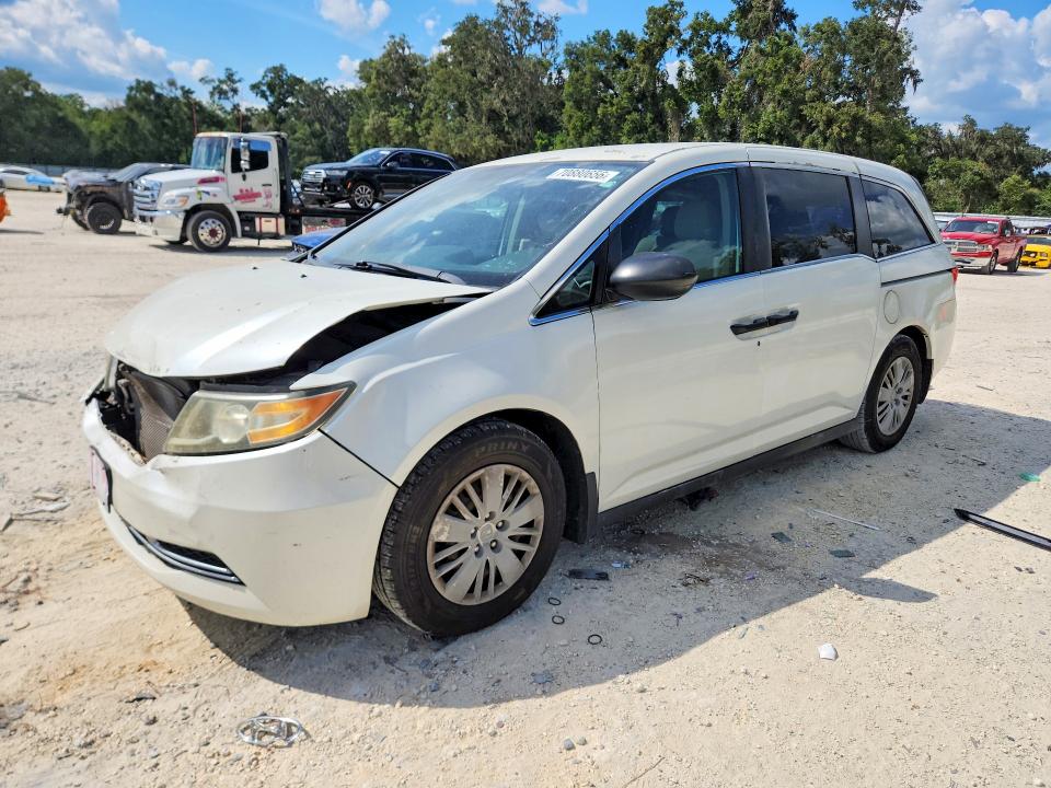 70880656 :رقم المزاد ، 5FNRL5H21EB012040 vin ، 2014 Honda Odyssey مزاد بيع