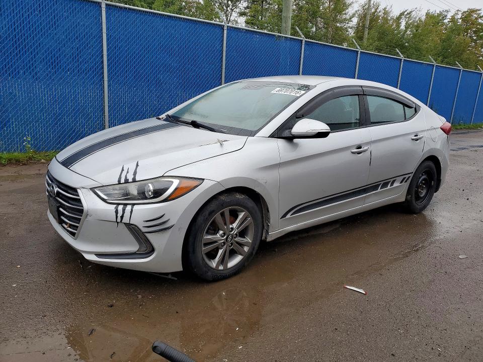 Auction sale of the 2017 Hyundai Elantra, vin: KMHD84LF2HU154243, lot number: 69707016
