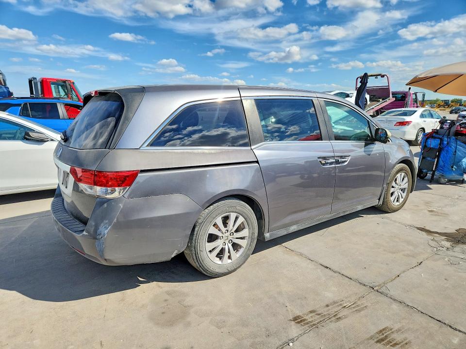 70855026 :رقم المزاد ، 5FNRL5H42EB018088 vin ، 2014 Honda Odyssey مزاد بيع