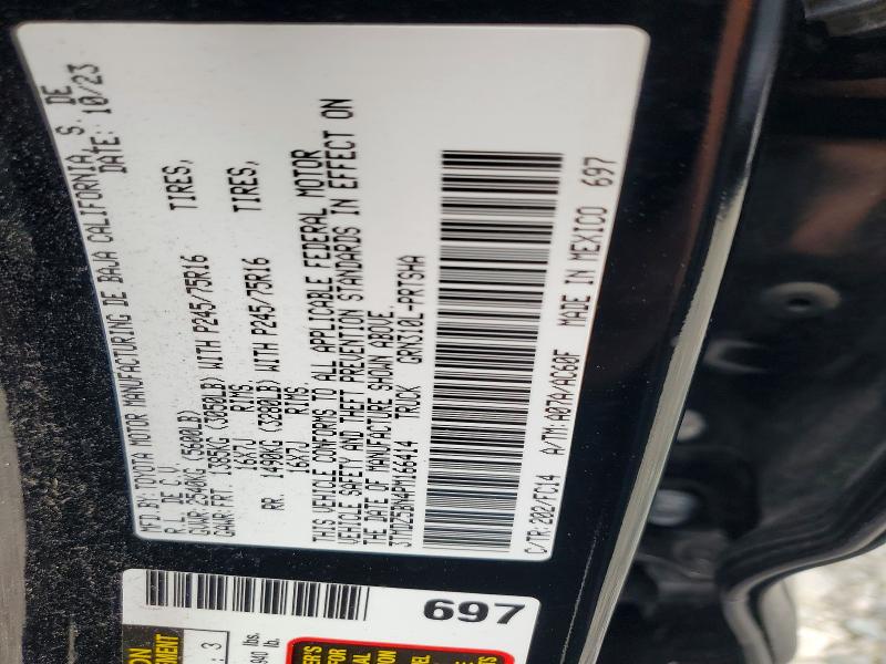 69179376 :رقم المزاد ، 3TMDZ5BN4PM166414 vin ، 2023 Toyota Tacoma مزاد بيع