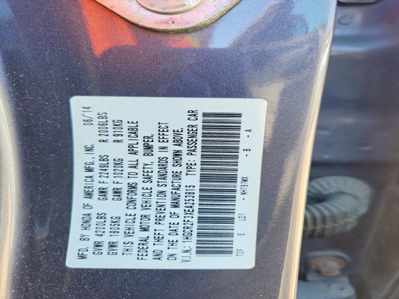 Aukcja sprzedaży 2014 Honda Accord, vin: 1HGCR2F3XEA253815, numer aukcji: 68427086