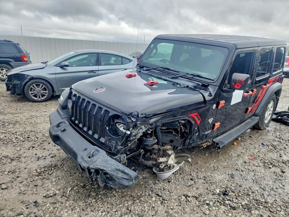 2021 Jeep Wrangler Unlimited მანქანა იყიდება აუქციონზე, vin: 1C4HJXKNXMW797832, აუქციონის ნომერი: 70019406