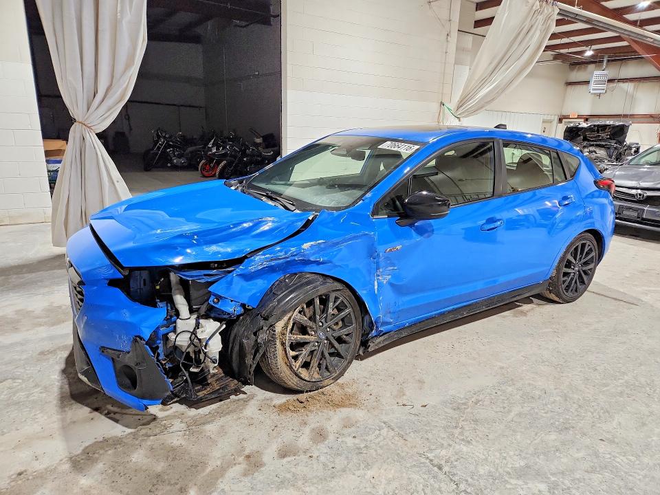 70664116 :رقم المزاد ، JF1GUHJC8R8243862 vin ، 2024 Subaru Impreza مزاد بيع