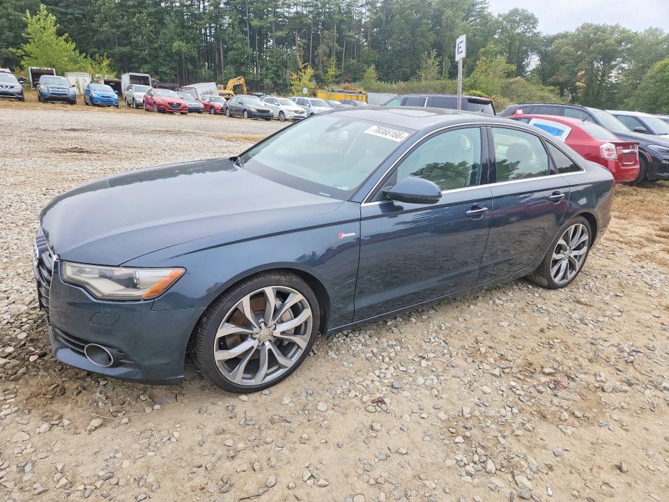 2014 Audi A6 მანქანა იყიდება აუქციონზე, vin: WAUFGAFC1EN123827, აუქციონის ნომერი: 70366166