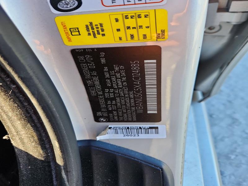 68189126 :رقم المزاد ، WBANU5C5XAC124885 vin ، 2010 Bmw 528 مزاد بيع