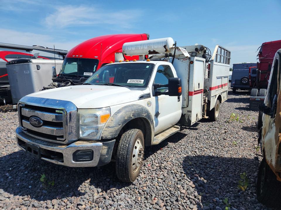 65993656 :رقم المزاد ، 1FDUF5HT7CEB24877 vin ، 2012 Ford F550 مزاد بيع