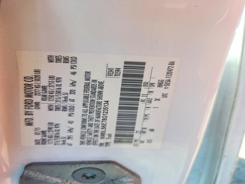 2016 Ford Transit Connect მანქანა იყიდება აუქციონზე, vin: NM0LS6E78G1235134, აუქციონის ნომერი: 69458496