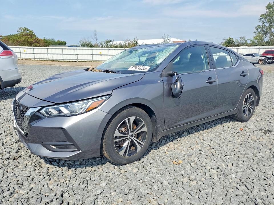 2022 Nissan Sentra მანქანა იყიდება აუქციონზე, vin: 3N1AB8CV3NY209592, აუქციონის ნომერი: 67974256