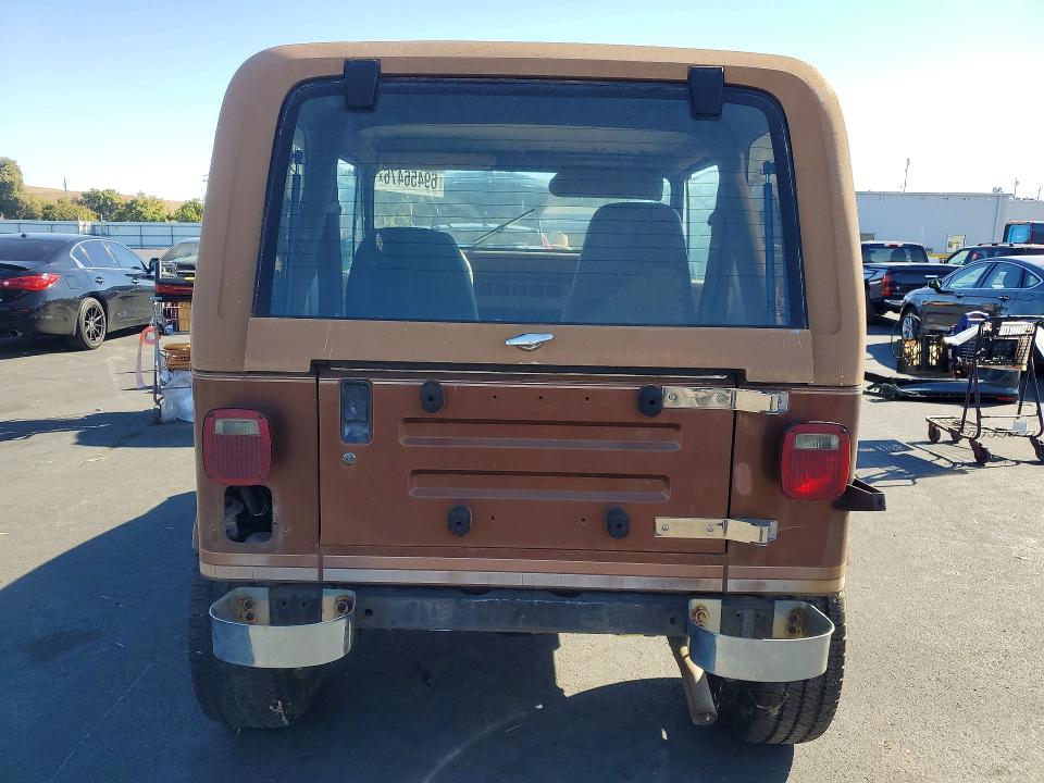 Aukcja sprzedaży 1987 Jeep Wrangler, vin: 2BCCV8148HB536799, numer aukcji: 69456476