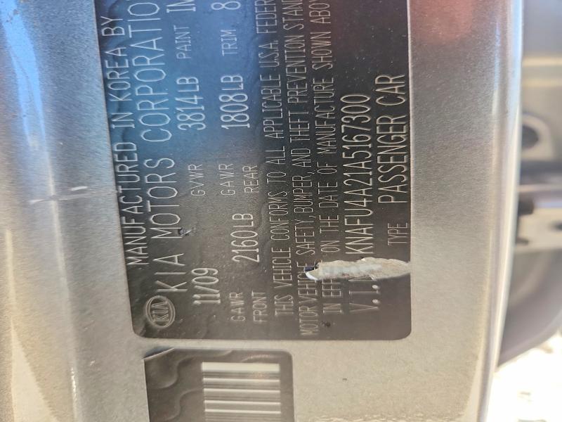 Aukcja sprzedaży 2010 Kia Forte, vin: KNAFU4A21A5167300, numer aukcji: 68033026
