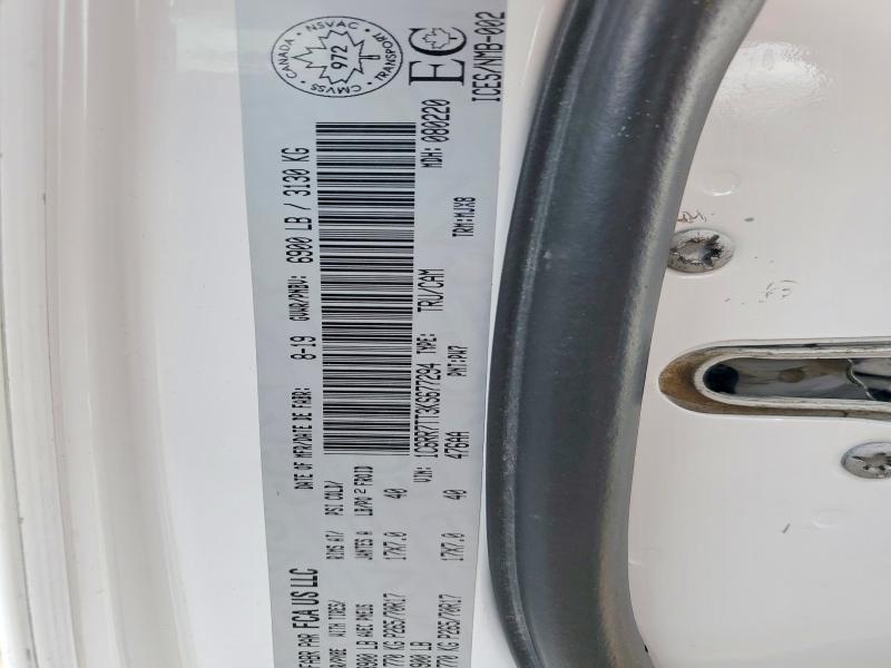 2019 Ram 1500 Classic მანქანა იყიდება აუქციონზე, vin: 1C6RR7TT3KS677294, აუქციონის ნომერი: 70006376