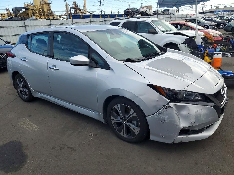2022 Nissan Leaf მანქანა იყიდება აუქციონზე, vin: 1N4AZ1CV8NC551196, აუქციონის ნომერი: 68360866