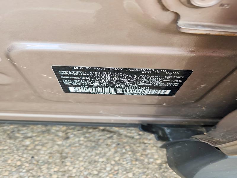Продажа на аукционе авто 2015 Subaru Forester, vin: JF2SJADC7FH593948, номер лота: 67597236