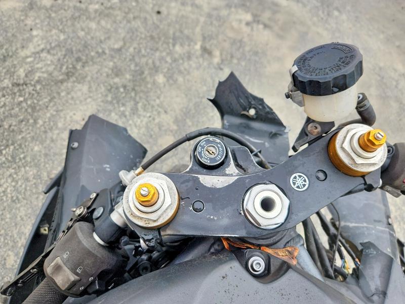 70810746 :رقم المزاد ، JYARJ16E58A003040 vin ، 2008 Yamaha Yzfr6 مزاد بيع