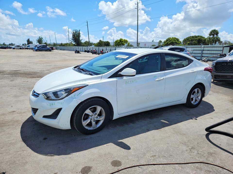 Aukcja sprzedaży 2014 Hyundai Elantra, vin: 5NPDH4AE8EH458083, numer aukcji: 68665046