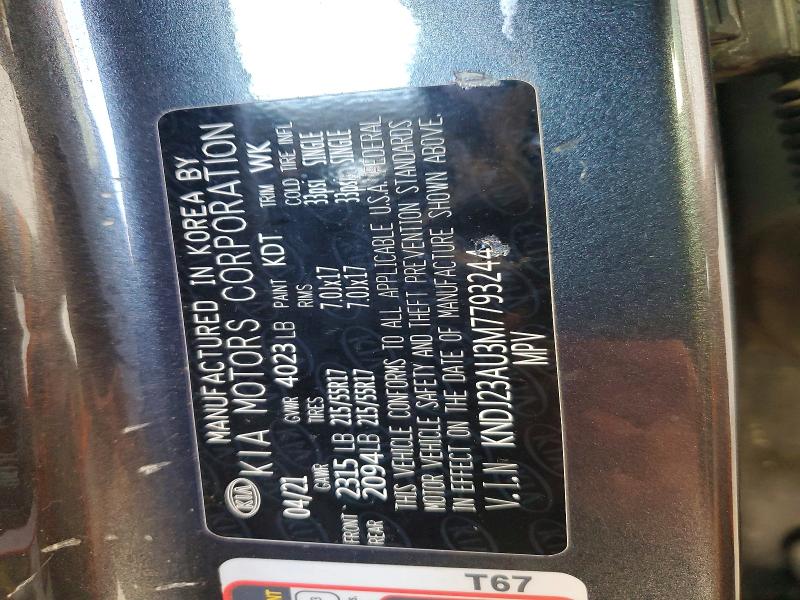 Aukcja sprzedaży 2021 Kia Soul, vin: KNDJ23AU3M7793244, numer aukcji: 68641986