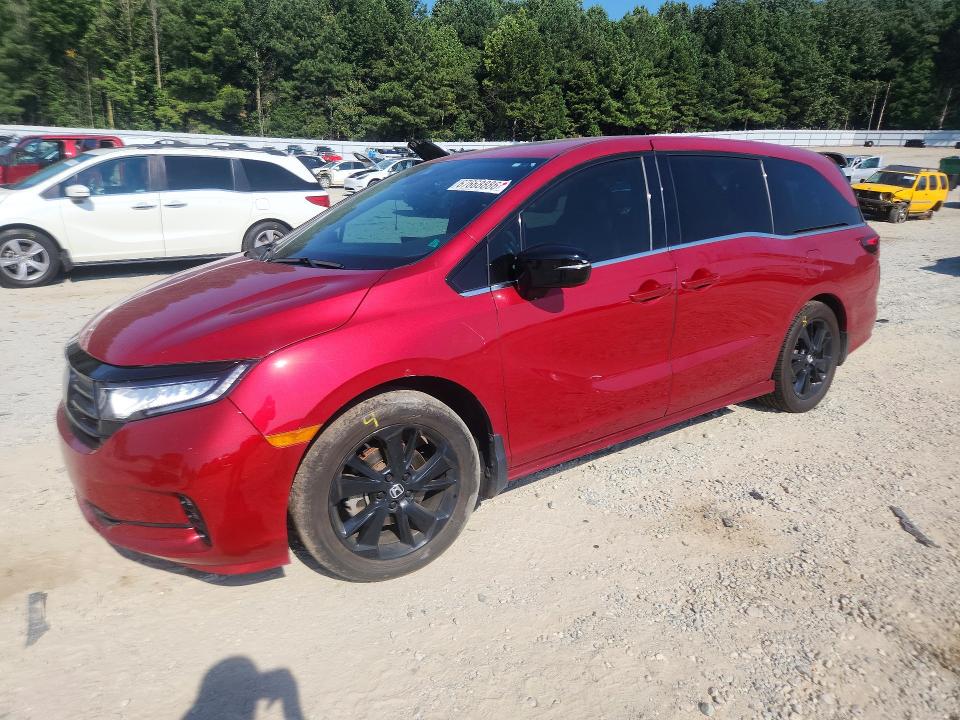 Продажа на аукционе авто 2023 Honda Odyssey, vin: 5FNRL6H73PB014635, номер лота: 67668886