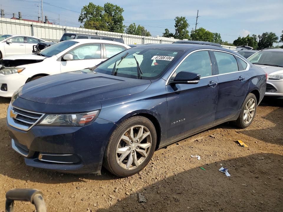 67306106 :رقم المزاد ، 2G1105SA2H9186562 vin ، 2017 Chevrolet Impala مزاد بيع