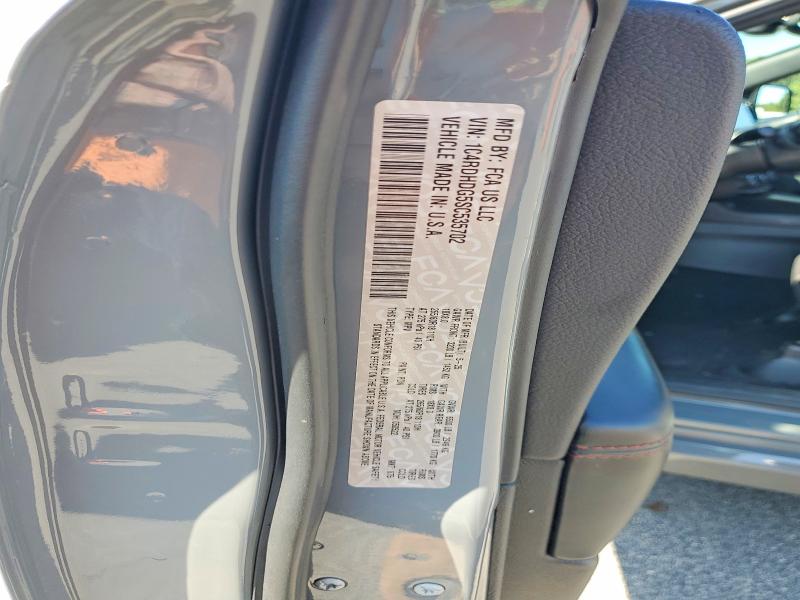 67933206 :رقم المزاد ، 1C4RDHDG5SC535702 vin ، 2025 Dodge Durango مزاد بيع