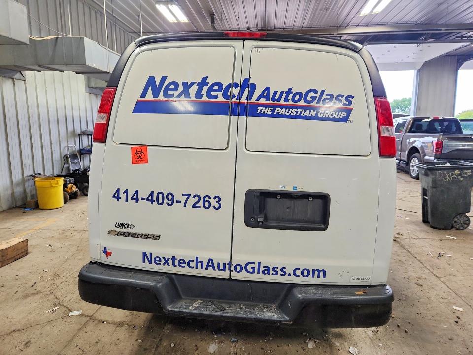2018 Chevrolet Express G2500 მანქანა იყიდება აუქციონზე, vin: 1GCWGBFP6J1260419, აუქციონის ნომერი: 68353356