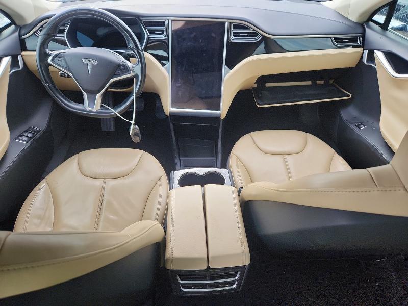 65963736 :رقم المزاد ، 5YJSA1S18EFP59005 vin ، 2014 Tesla Model S مزاد بيع