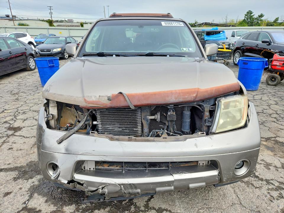 2005 Nissan Pathfinder მანქანა იყიდება აუქციონზე, vin: 5N1AR18W65C788048, აუქციონის ნომერი: 69881176