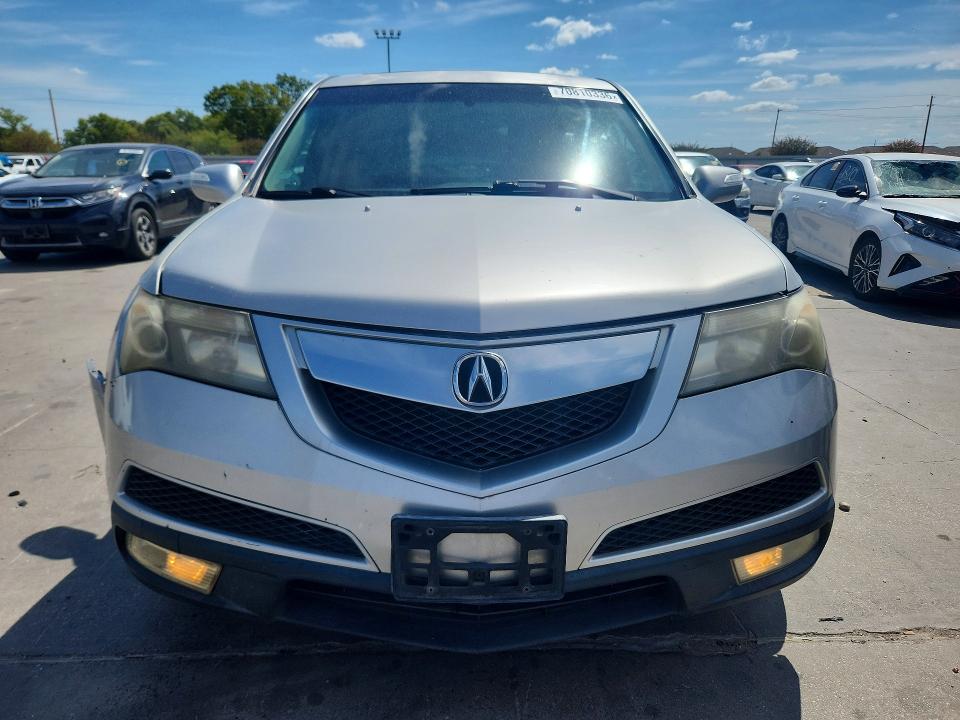 70810336 :رقم المزاد ، 2HNYD2H2XAH529729 vin ، 2010 Acura Mdx مزاد بيع