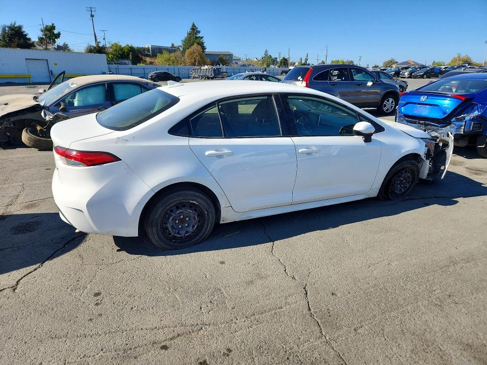 69067996 :رقم المزاد ، JTDEPMAE5MJ168591 vin ، 2021 Toyota Corolla مزاد بيع