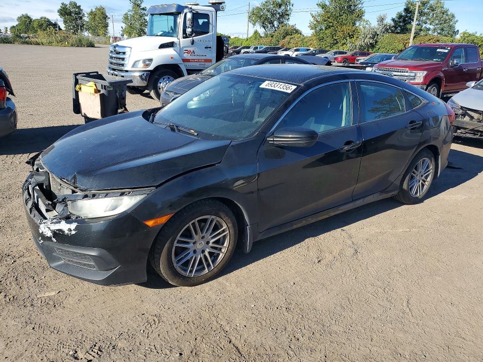 2016 Honda Civic მანქანა იყიდება აუქციონზე, vin: 2HGFC2F57GH039143, აუქციონის ნომერი: 69331356