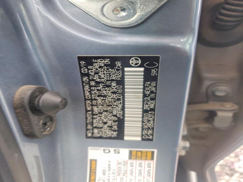 2020 Toyota Corolla მანქანა იყიდება აუქციონზე, vin: JTDEPRAE5LJ011610, აუქციონის ნომერი: 67931836