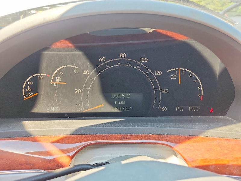 Продаж на аукціоні авто 2005 Mercedes-benz S, vin: WDBNG70J55A449662, номер лоту: 67072236