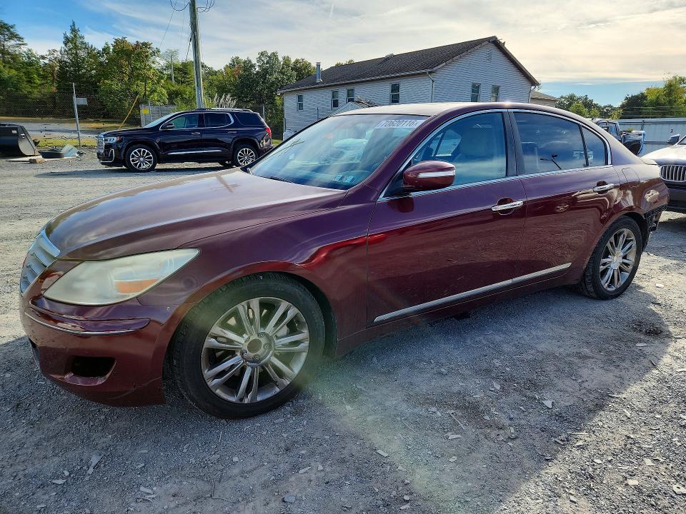 2011 Hyundai Genesis მანქანა იყიდება აუქციონზე, vin: KMHGC4DF8BU124357, აუქციონის ნომერი: 70620116