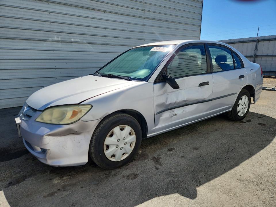 2004 Honda Civic მანქანა იყიდება აუქციონზე, vin: 1HGES16394L004576, აუქციონის ნომერი: 70561786