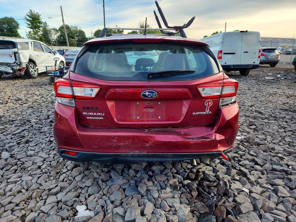 2019 Subaru Impreza მანქანა იყიდება აუქციონზე, vin: 4S3GTAA65K3724945, აუქციონის ნომერი: 70512316