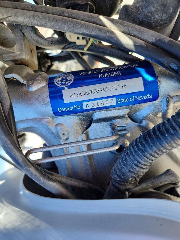 2025 Yamaha Tw200 მანქანა იყიდება აუქციონზე, vin: JYA3AWE02SA196117, აუქციონის ნომერი: 51508956