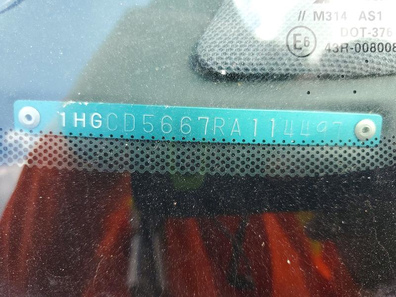 68997786 :رقم المزاد ، 1HGCD5667RA114497 vin ، 1994 Honda Accord مزاد بيع
