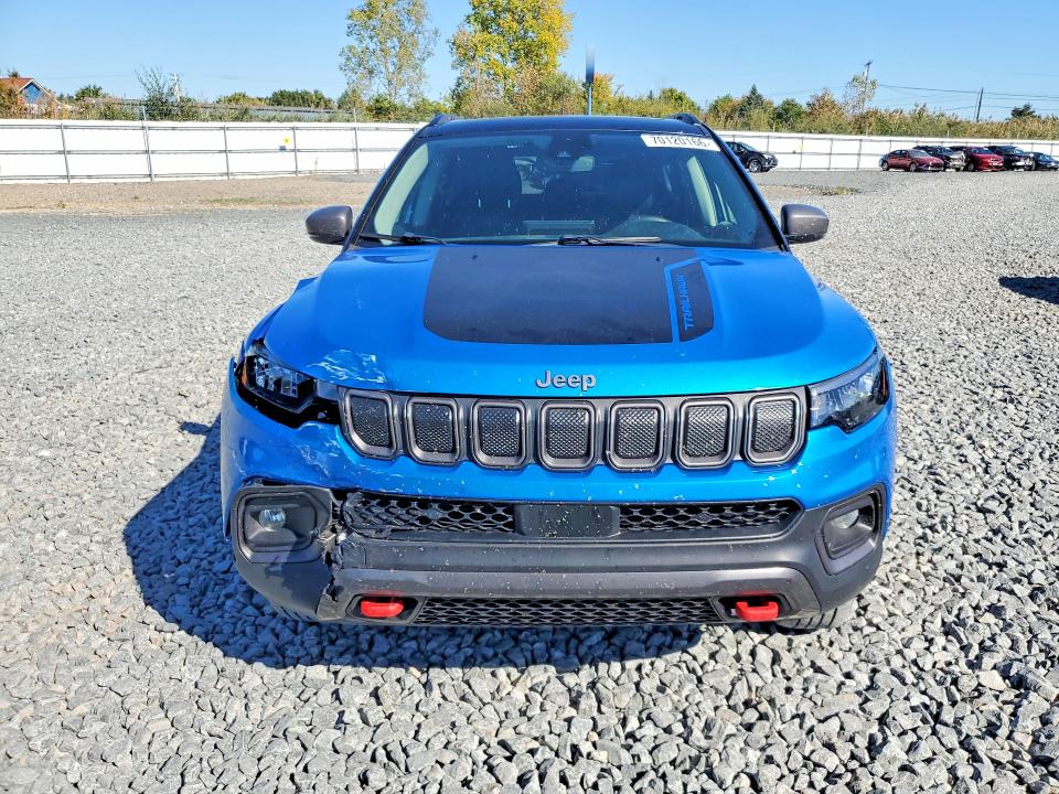 2022 Jeep Compass მანქანა იყიდება აუქციონზე, vin: 3C4NJDDB9NT105474, აუქციონის ნომერი: 70120166